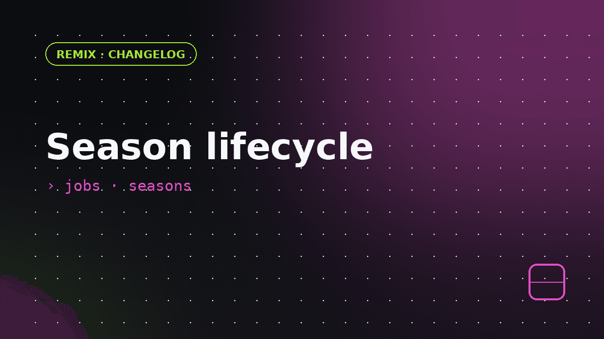Season One Wraps for Leagues